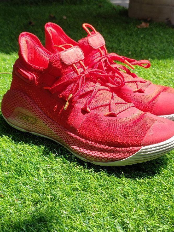 库里球鞋——大红库里6